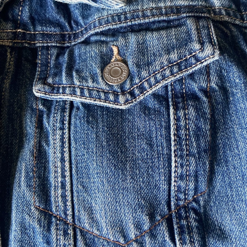 GAP Factory Women's Icon Blue Denim Jacket Size Small - Picture 5 of 5